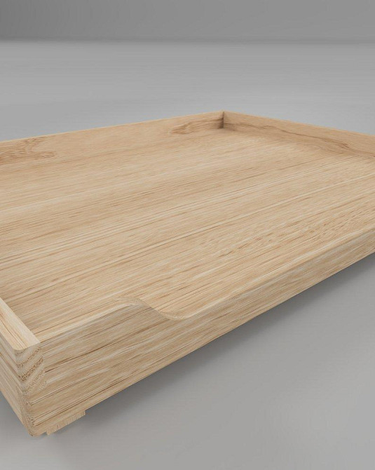 Лежак деревянный для собаки 