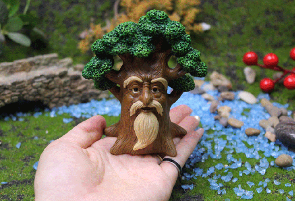 Фигурка Дух леса 10.5 х 8.5 см для мини-сада и декора Одесса - изображение 3