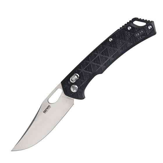 Нож складной SRM Retriever 9201-PB, черный Киев