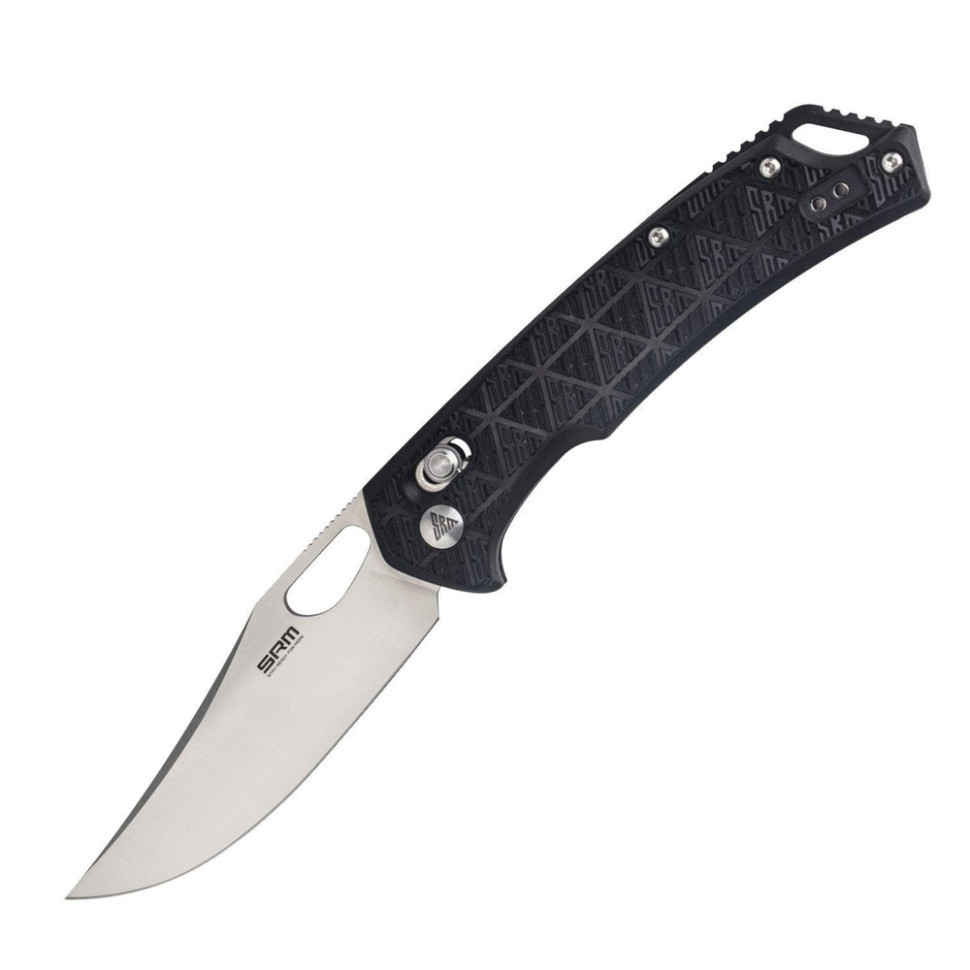 Нож складной SRM Retriever 9201-PB, черный Киев - изображение 1