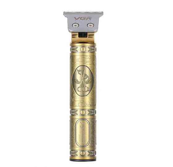 Профессиональная машинка для стрижки, окантовочная машинка VGR V-085 (Бронза) Винница
