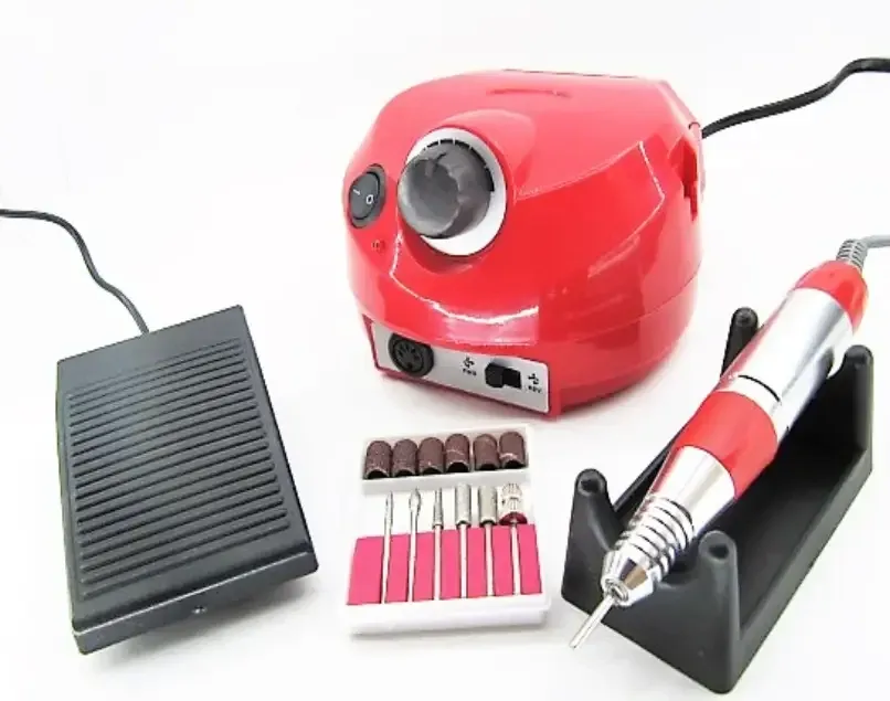 Фрезер для маникюра и педикюра DM 202 (45000 оборотов , 65 вт) красный Киев - изображение 2