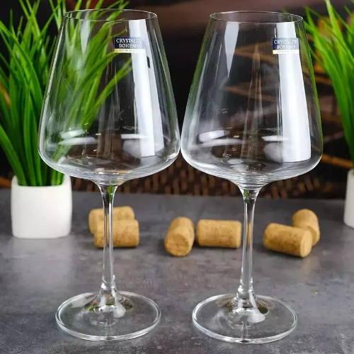 Набір келихів Corvus 450мл 6шт для вина BOHEMIA Житомир - фото 4