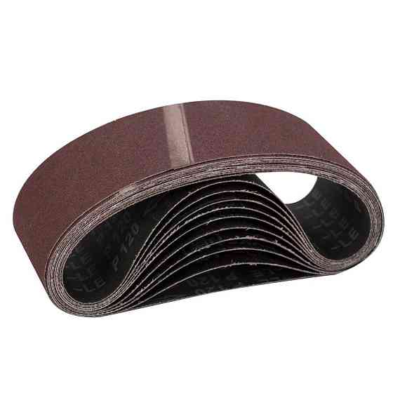 Стрічка шліфувальна нескінченна 75×457мм P120 (10шт) SIGMA (9151121) Рівне