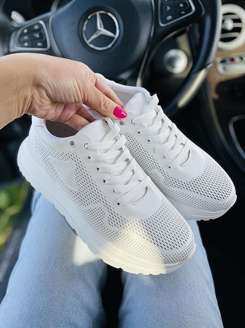 ALEX BENZ Кросівки жіночі ALEX BENZ P10228 ST білі (весна-літо, шкіра натуральна) (5038) Коломыя - изображение 4