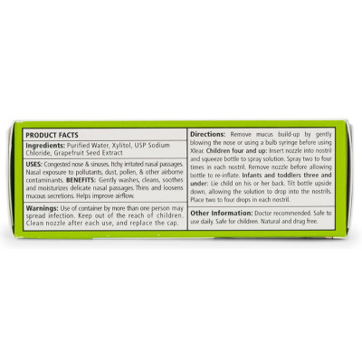 Мінерали Xlear Дитячий натуральний сольовий назальн. спрей з ксилітом 22 мл (700596100039) Вінниця - фото 4
