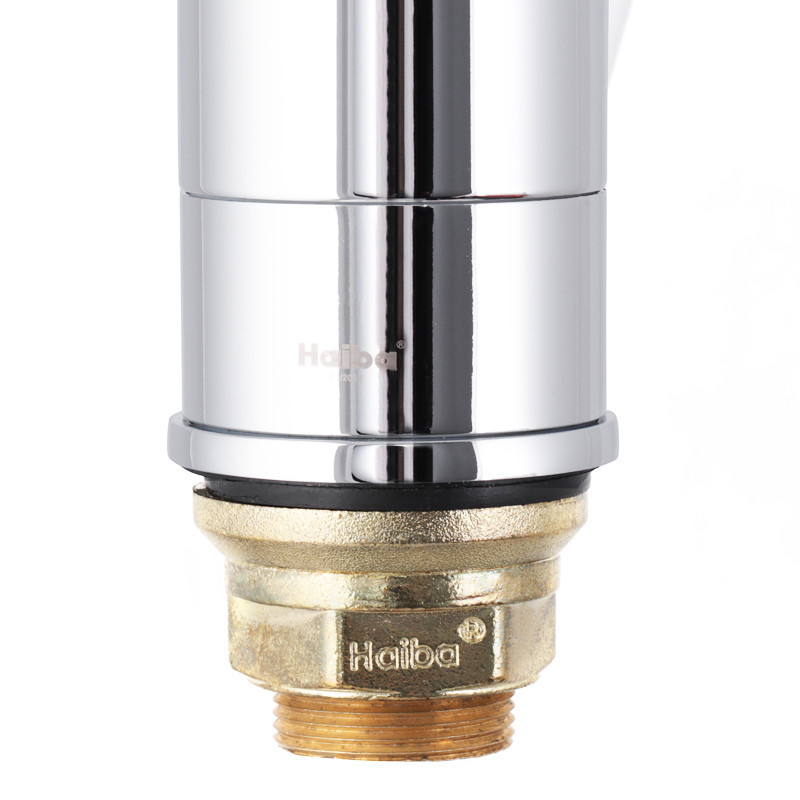 Змішувач для умивальника Haiba Magic 555  з червоною ручкою   ( HB0673 ) 37554 Харків - фото 2