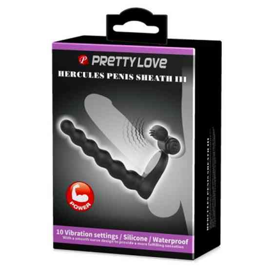 Вібратор PRETTY LOVE -Hercules Penis Sheath III Sex Aura Київ