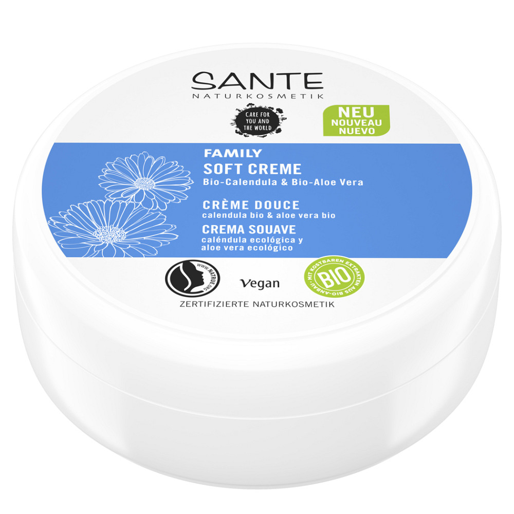 БІО-Крем універсальний зволожуючий Soft з Календулою та Алое Вера SANTE 150 мл Київ - фото 2