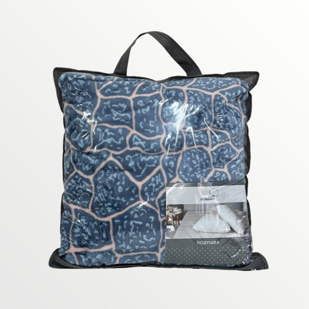 Ecotton Набір для подорожі Ecotton 2 в 1 Подушка 40х40 плед 110х140 блакитний FL-087 Киев - изображение 5
