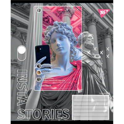 Зошит Yes Insta Storys А5 96 аркушів лінія (767949) Вінниця - фото 6