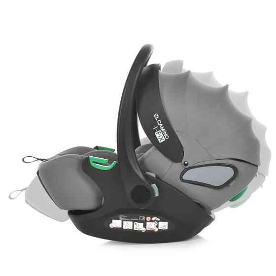 Дитяче автокрісло i-FIX ME 1110 Simply Gray Вінниця