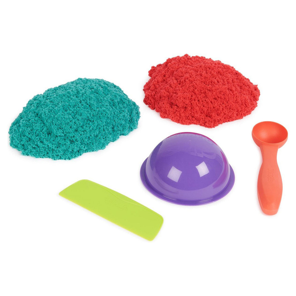 Набір піску для дитячої творчості - Kinetic Sand Барвистий дует Днепр - изображение 3
