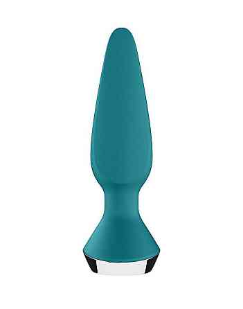 Анальна смарт-вібропробка Satisfyer Plug-ilicious 1 Petrol Sex Aura Київ