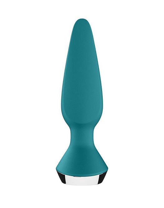 Анальна смарт-вібропробка Satisfyer Plug-ilicious 1 Petrol Sex Aura Київ - фото 5