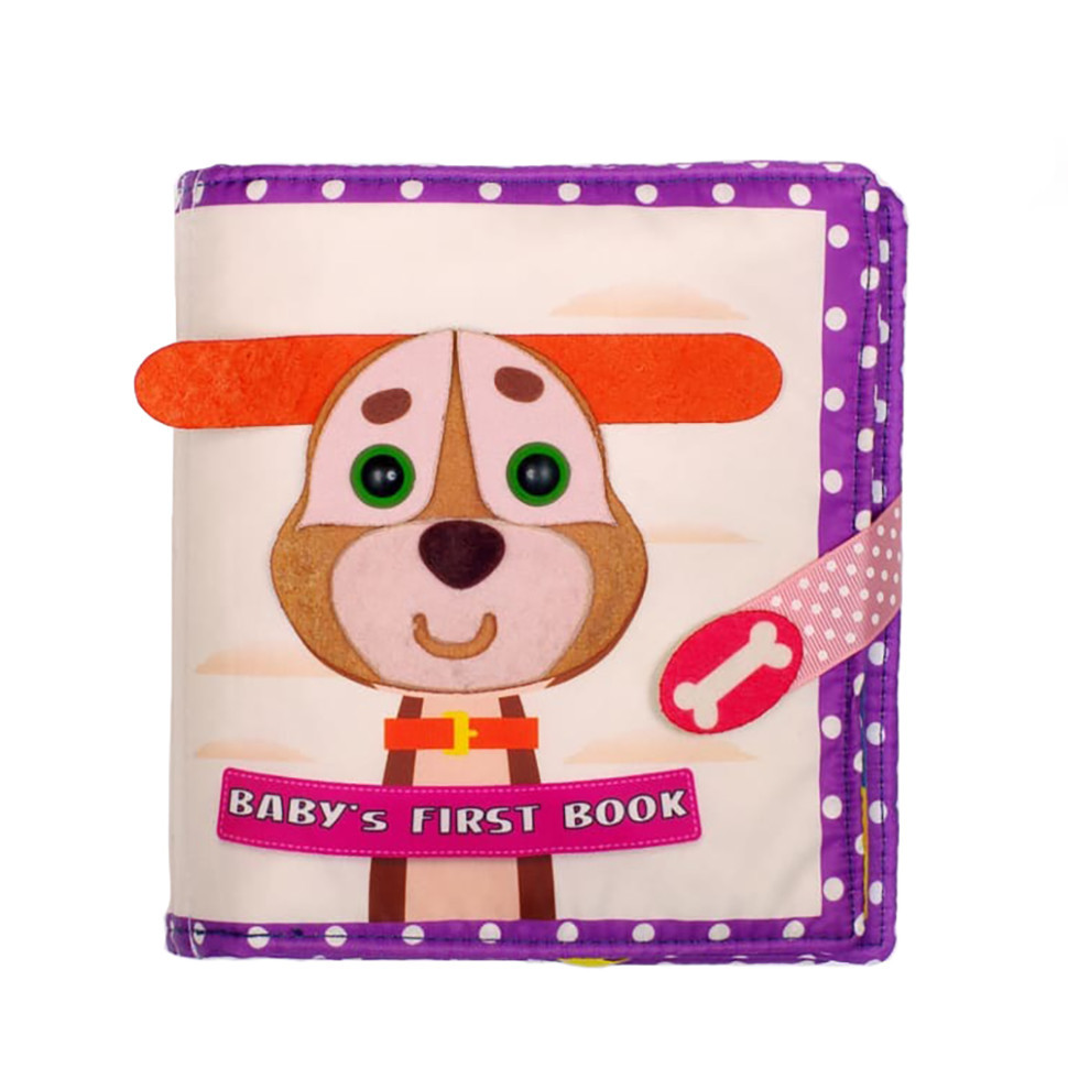 Розвиваюча книжка-шаруділка "Цуценя" 823413 з липучками Вінниця - фото 1