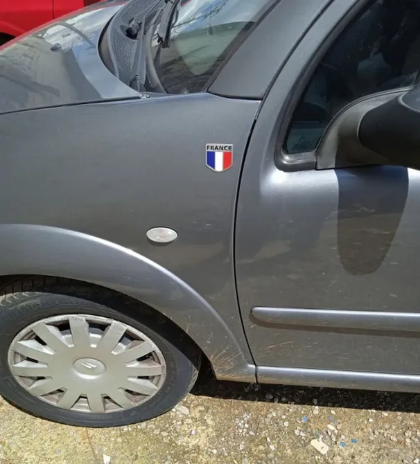 Наклейка на авто Флаг Англии алюминиевая. Київ - фото 5