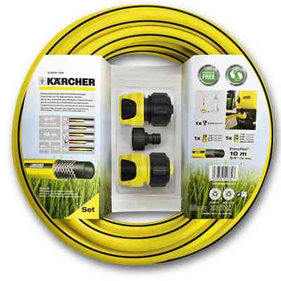 Шланг для поливу Karcher з комплект для підключення до мінімийок 3/4&quot;, 10м (2.645-156.0) Вінниця