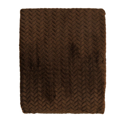 Плед Ardesto Jacquard Braid 200х220см, 100% полиэстер, коричневый (ART0206JB) Винница - изображение 2