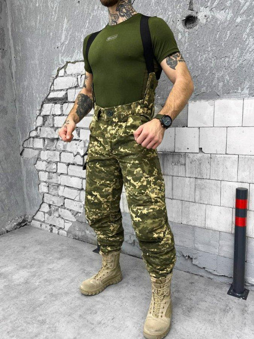 Зимові тактичні штани logos tactical піксель ВТ6403 Одеса - фото 1