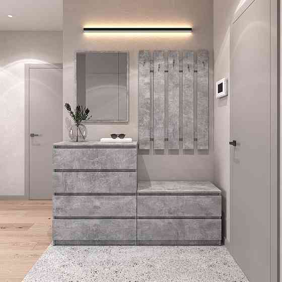 Прихожая VAYS, комплект в прихожую №1 Бетон Львов