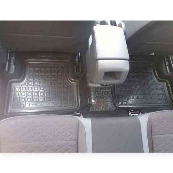 Килимки Фольцваген t-cross 2019-> борт 2,5 см, з перемичкою салону Мукачево