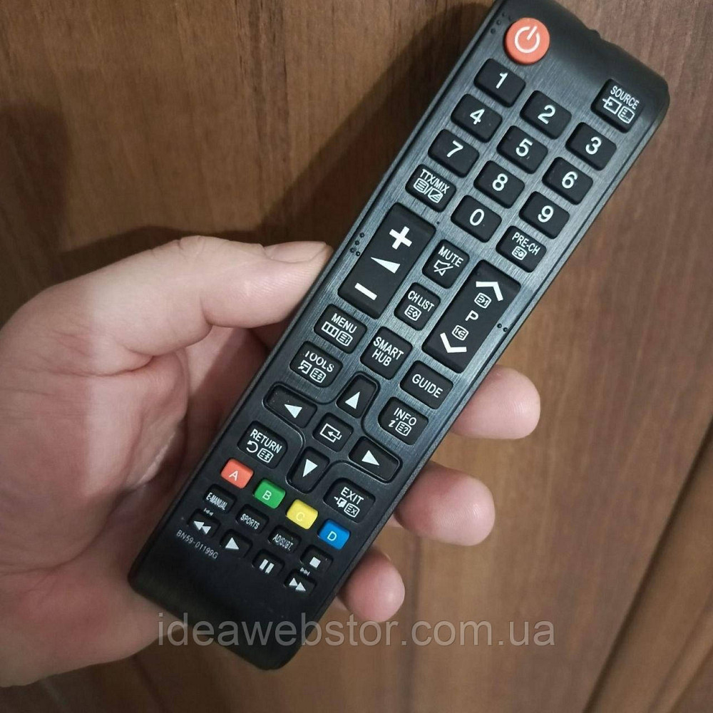 Пульт Samsung для телевізора — працює без настроювання, універсальний пульт ДК, швидкий запуск із батарейками в комплекті Київ - фото 16