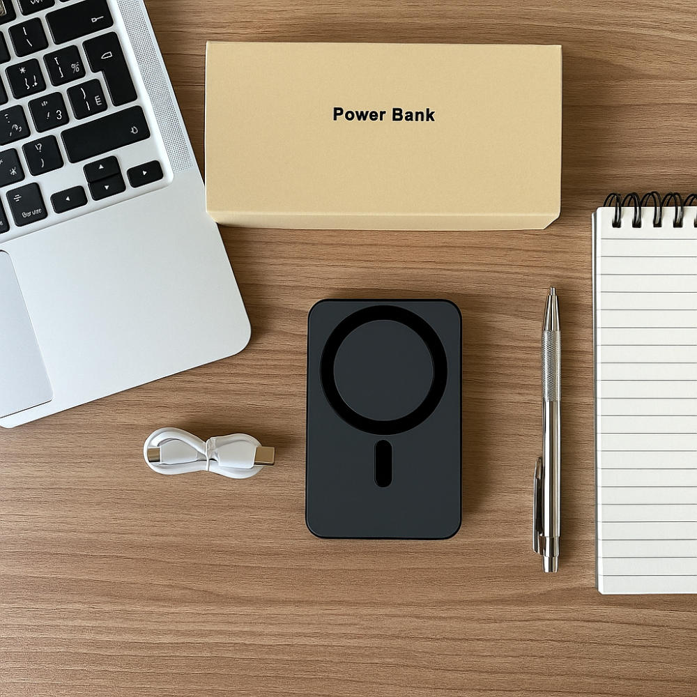 PowerBank E61B з MagSafe ємністю 10000 mAh - Чорний Киев - изображение 7