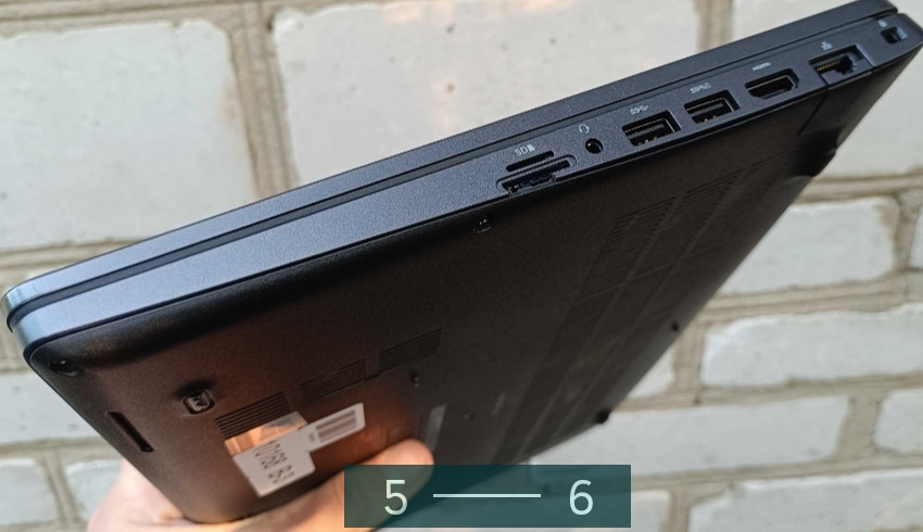 Ноутбук с сканером отпечатков пальцев : DELL ( i5- 8365U /16Gb./ 256Gb. ) Киев - изображение 2