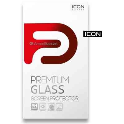 Стекло защитное Armorstandart Icon для Xiaomi 12 Lite 5G Black (ARM62808) Винница