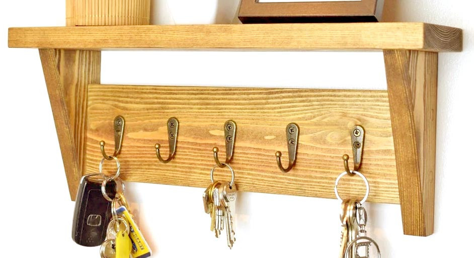 Ключница деревянная 