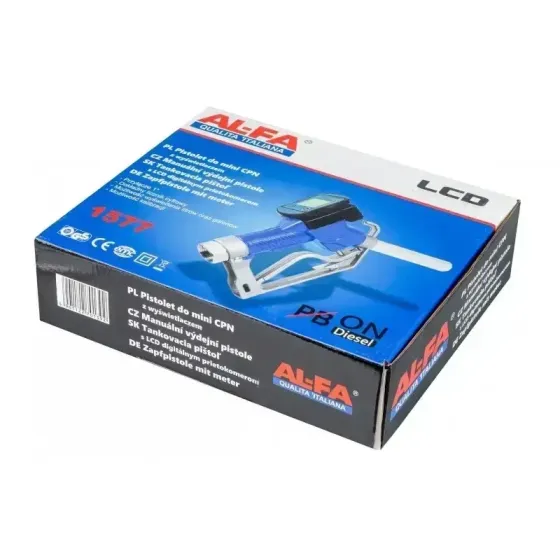 Заправний пістолет з лічильником AL-FA – модель ALFDG1577,Італія Львів