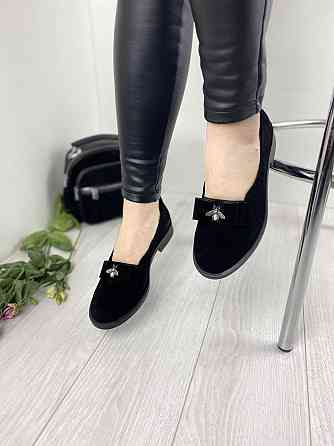 VIKTTORIO Туфлі жіночі VIKTTORIO АЙС чорні (весна-осінь, замша натуральна) (2698) Коломия