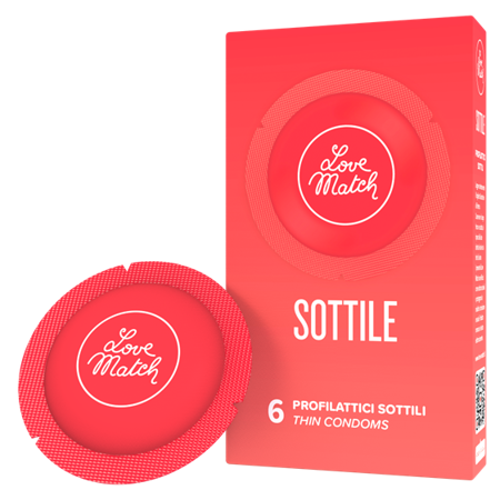 Презервативи - Sottile (Thin), 6 шт. Sex Aura Київ