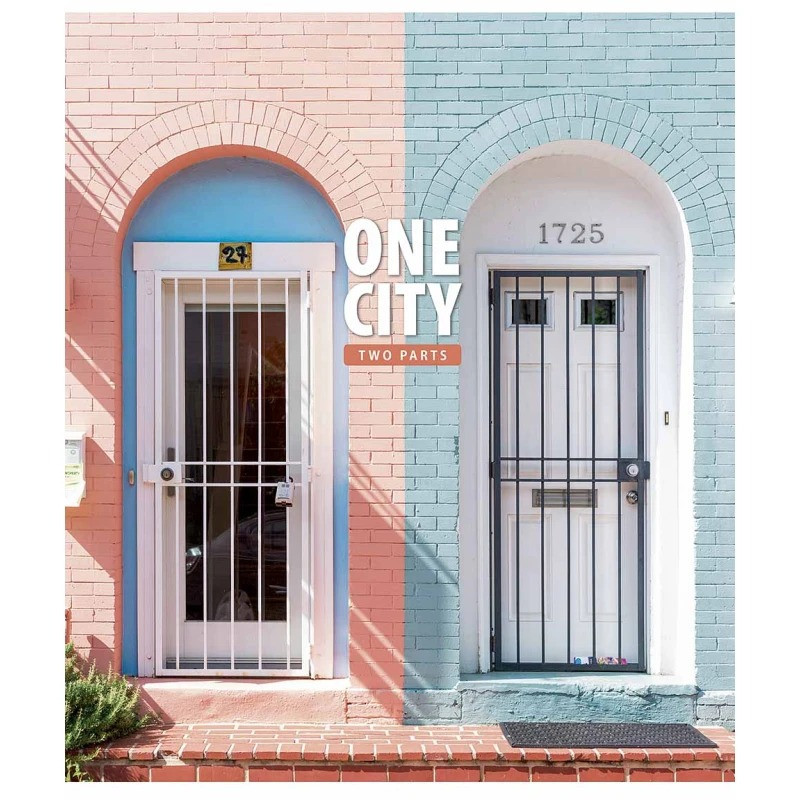 Тетрадь общая «One city, 2 parts» 080-3137L-2 в линию, 80 листов Винница - изображение 1