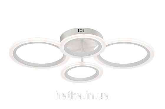 Світлодіодна люстра VALESO G 2716/2+2 Білий 72W Київ