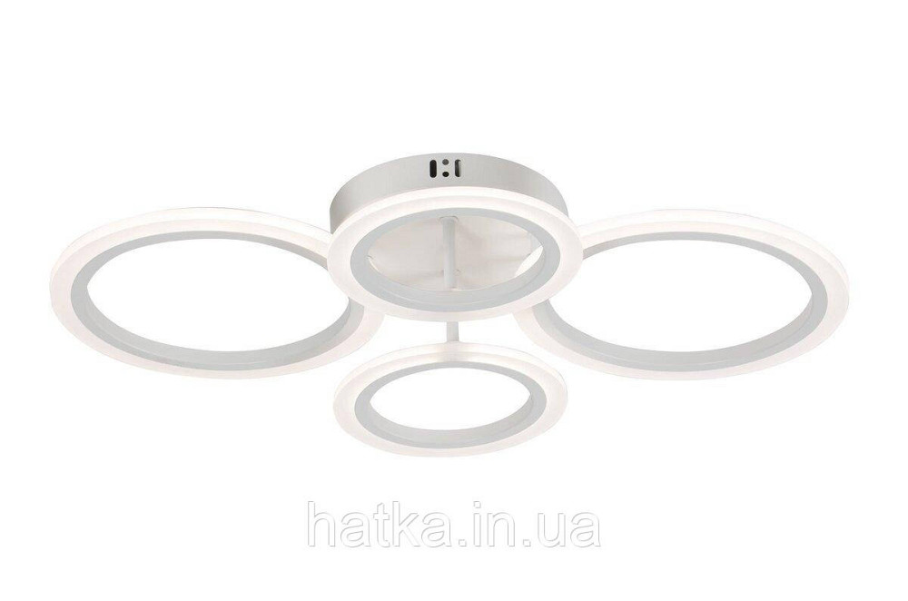 Світлодіодна люстра VALESO G 2716/2+2 Білий 72W Київ - фото 1