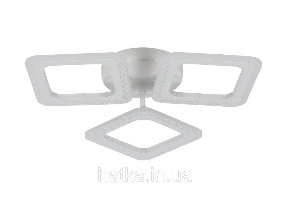 Світлодіодна люстра G 2703/3 WT 54W Київ - фото 2