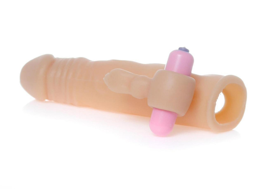 Насадка на член - Perfect Sleeve Vibrating Sex Aura Київ - фото 5