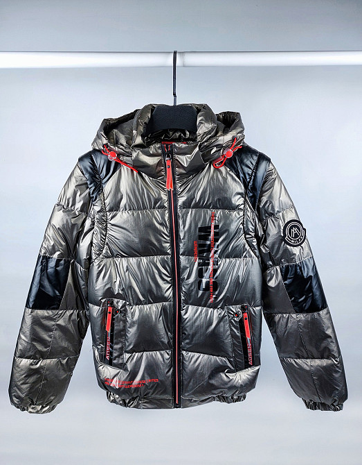 Демісезонна куртка-жилетка під гумку на хлопчика 134 Миколаїв - фото 1