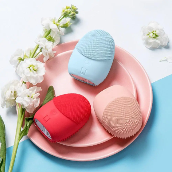 Масажер щітка для чищення обличчя Xiaomi JORDAN & JUDY Face Cleaning NV0001 (blue) Київ