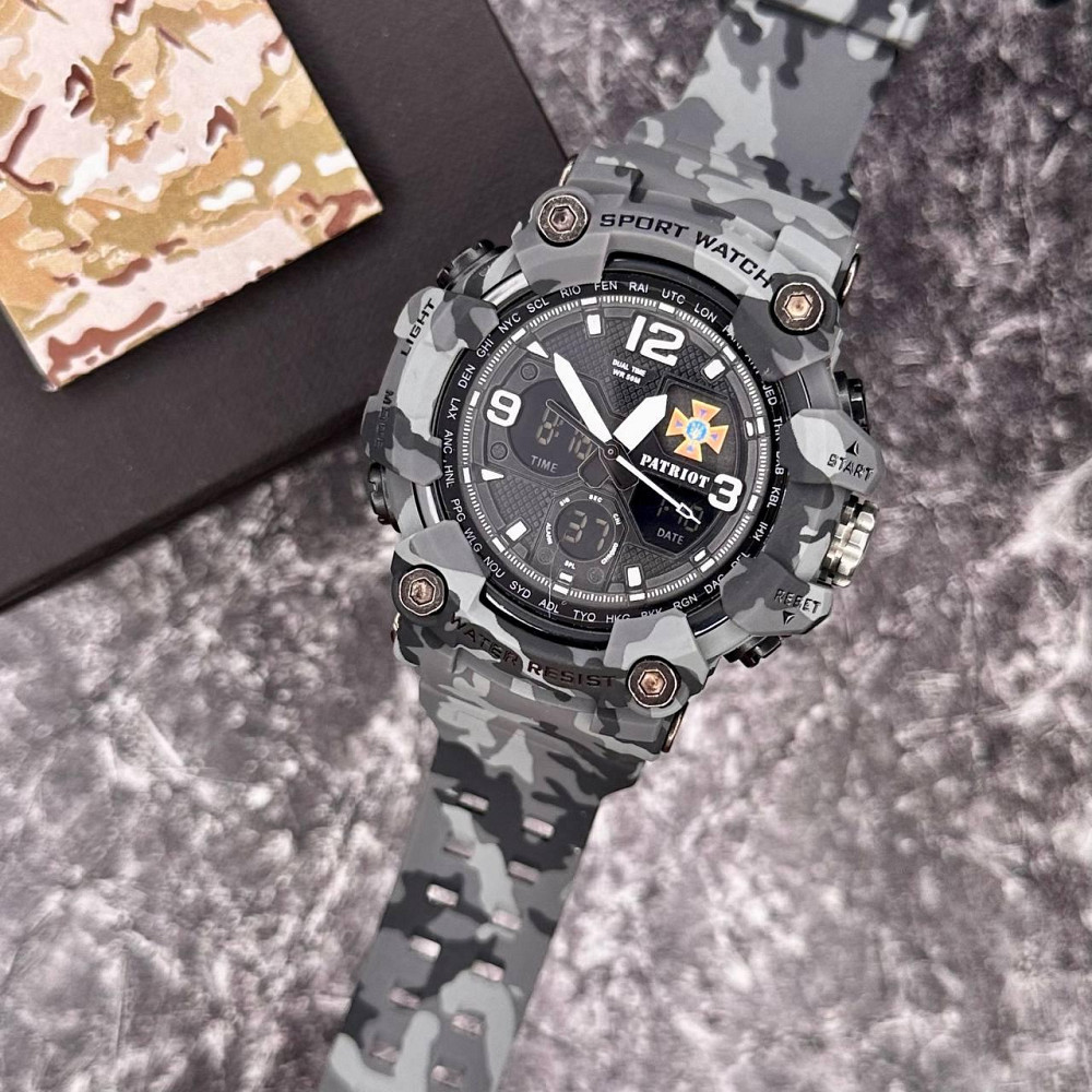 Patriot 006CMGYDSNS ДСНС Сірий камуфляж + Коробка SBR Киев - изображение 2