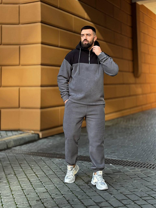 Мужской теплый костюм (двухцветный) Одесса - изображение 1