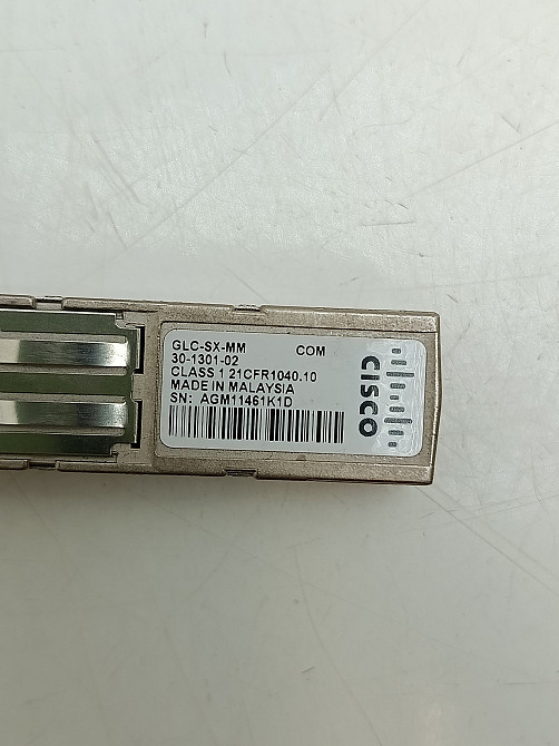 Оптичний трансивер Cisco 1000BASE-SX SFP (P/N: GLC-SX-MM / 30-1301-02) (товар вживаний) 1 шт Луцк - изображение 3