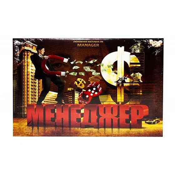 Настільна гра "Менеджер" DTG28-U українською мовою Вінниця