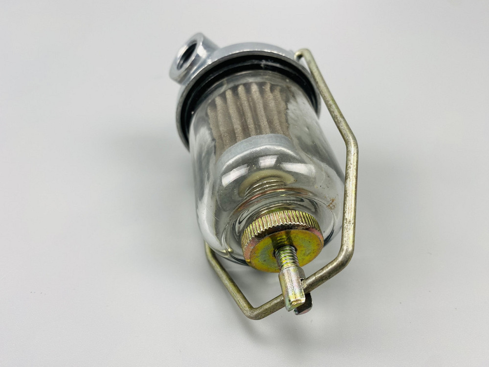 Фільтр універсальний багаторазовий скляна колба кріплення М14х1.5 змінний елемент всередині нержавіюча сталь Мукачево - фото 6