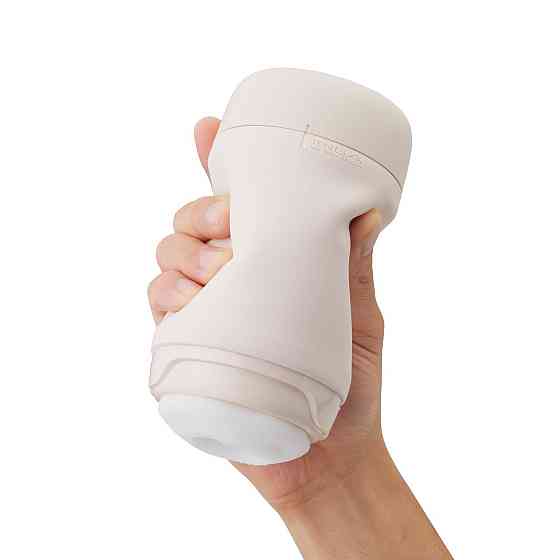 Мастурбатор TENGA PUFFY LATTE BROWN, ультрам’який матеріал, багаторазовий, наскрізний Sex Aura Київ