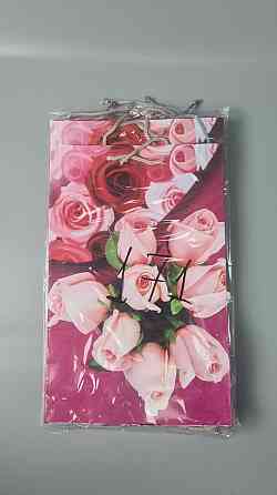 Большой бумажный пакет вертикальный  25/37/8(артBV-171) (12 шт) Харьков