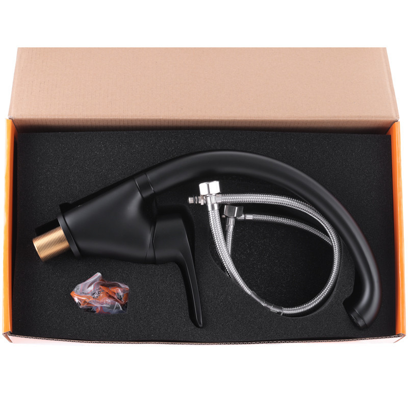 Змішувач для кухні Haiba Hansberg 777 чорний (HB0216) Київ - фото 2