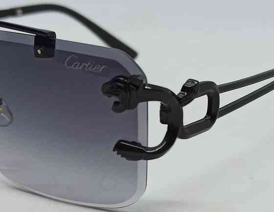 Брендові стильні унісекс окуляри від сонця чорний метал із градієнтом. Київ